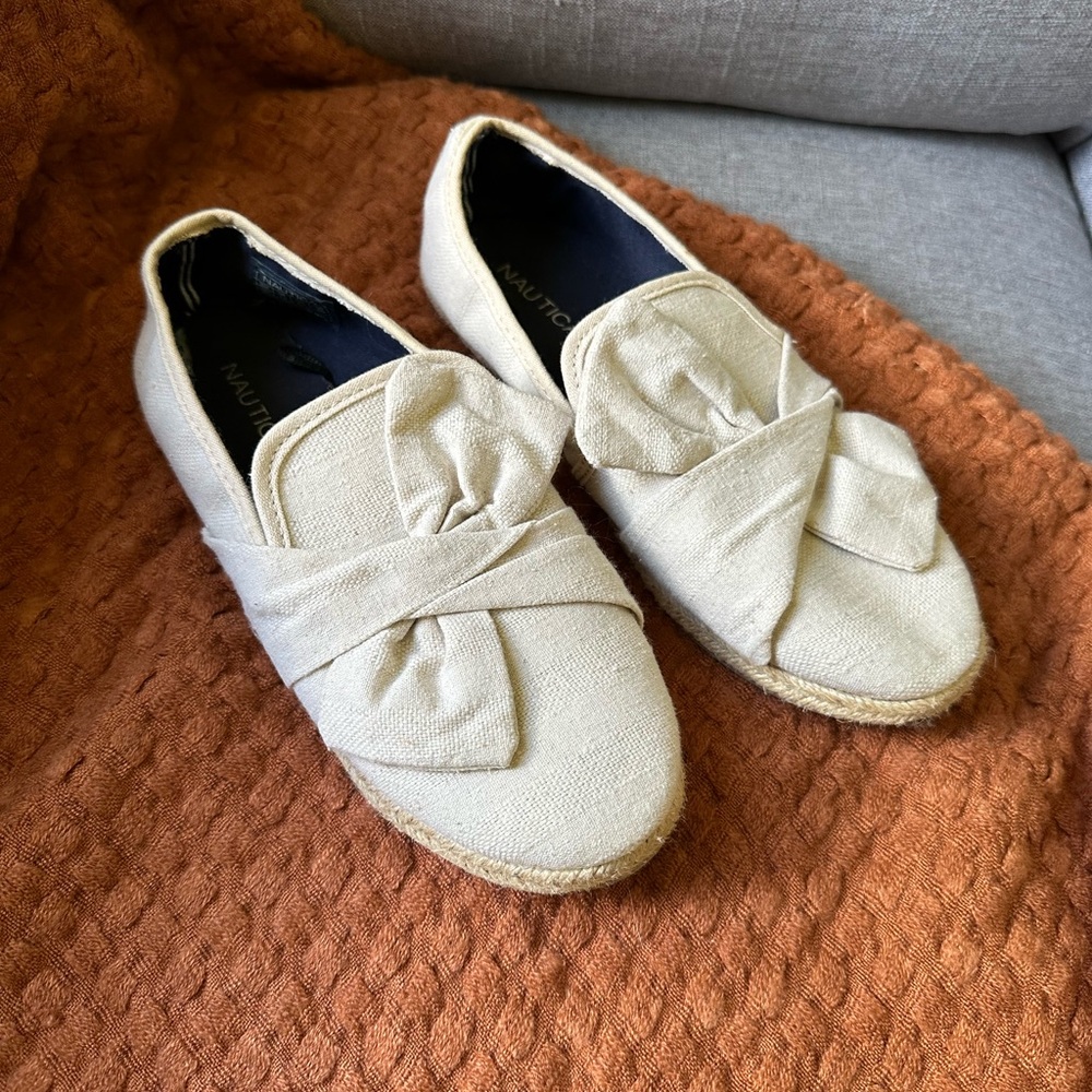 Nautica Slip-ons with Bows